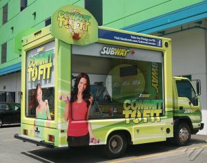 Read more about the article Subway goes on the road for fitness