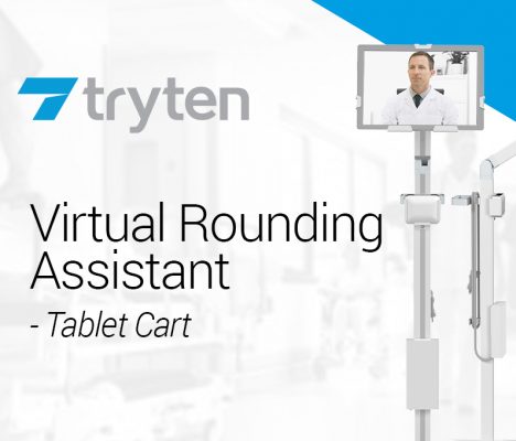 Tryten Virtual Rounding Assistant with Tablet Cart