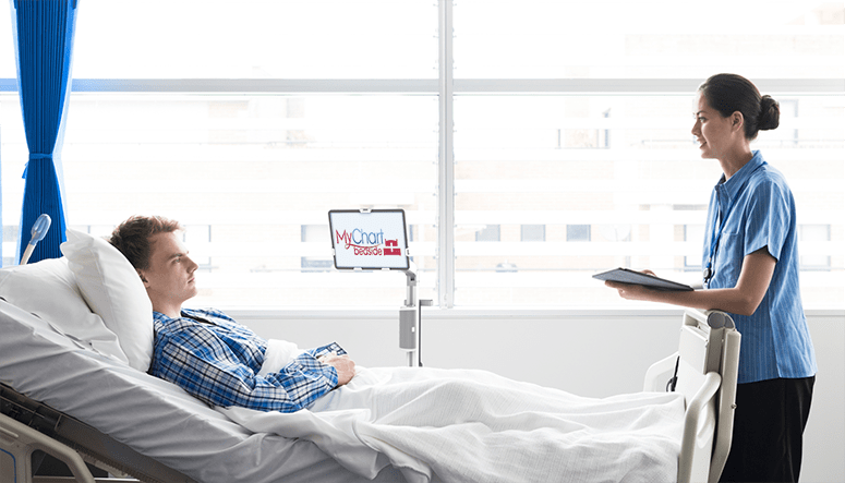 EHR Cart (Electronic Health Records) - Bedside Electronic Health Records Cart