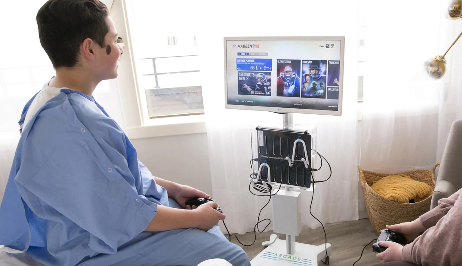 Hospital Video Game Cart