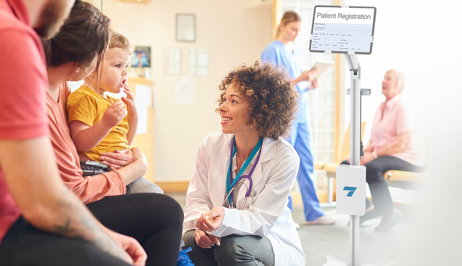 Hospital Patient Registration Cart