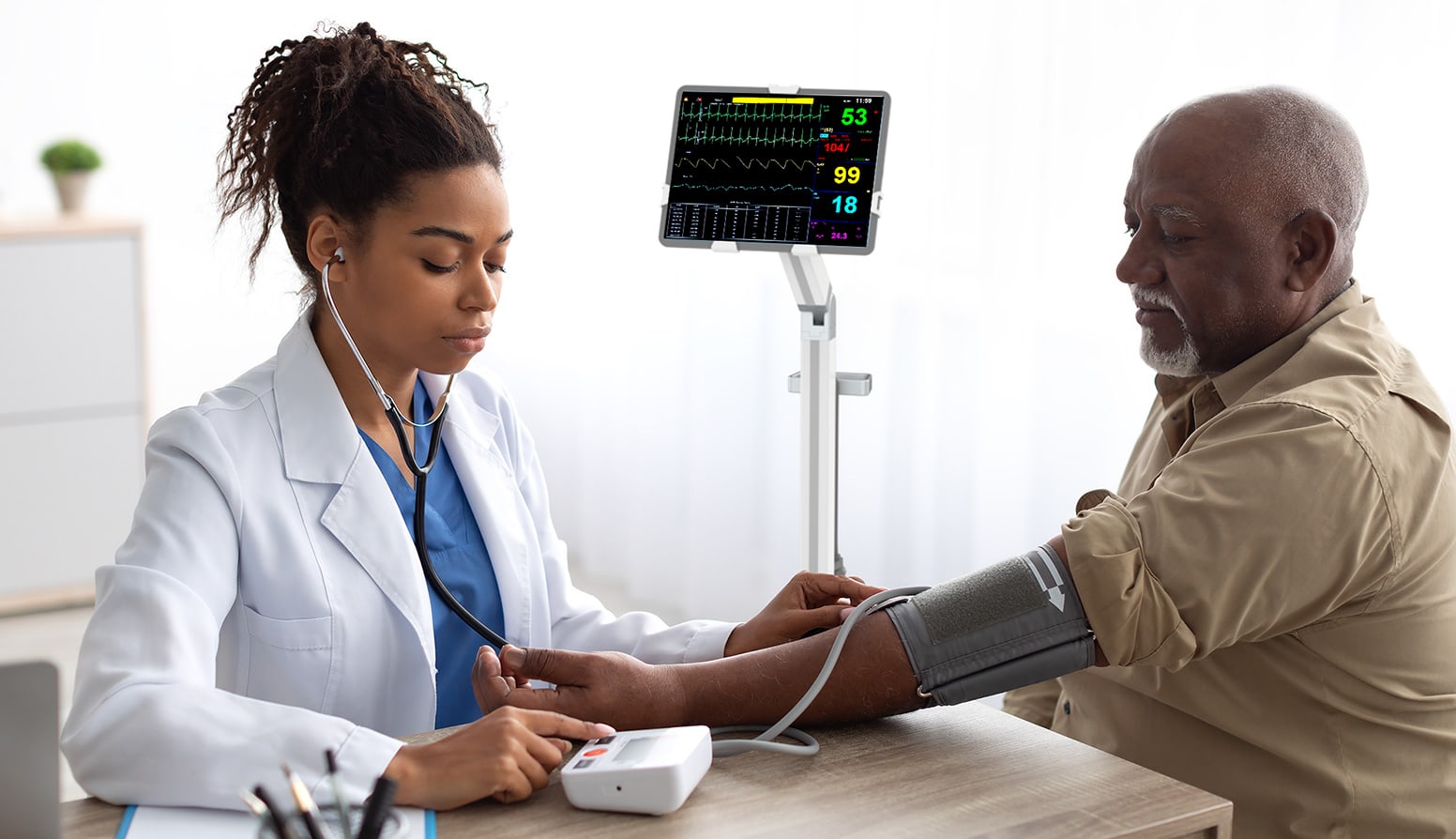 Hospital Vital Sign Cart