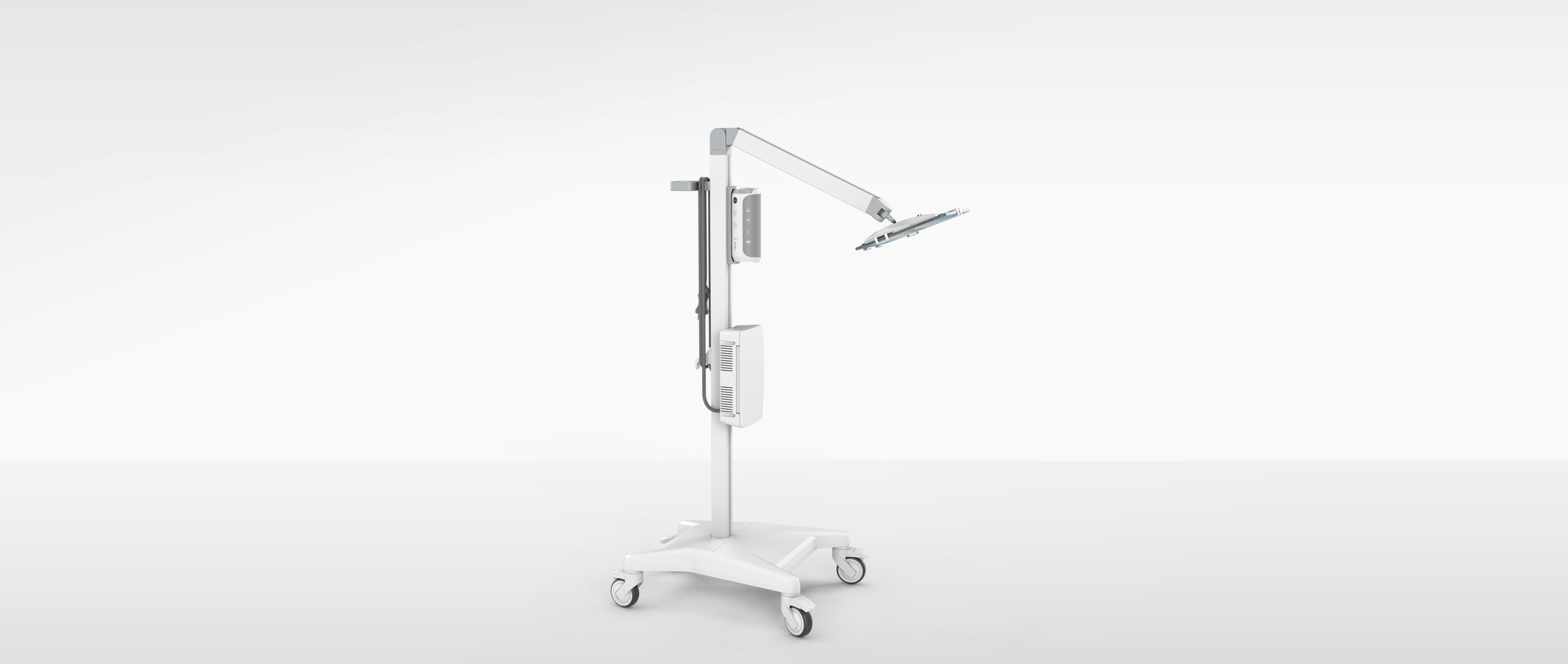 Bedside EHR Cart - Tablet and Speaker