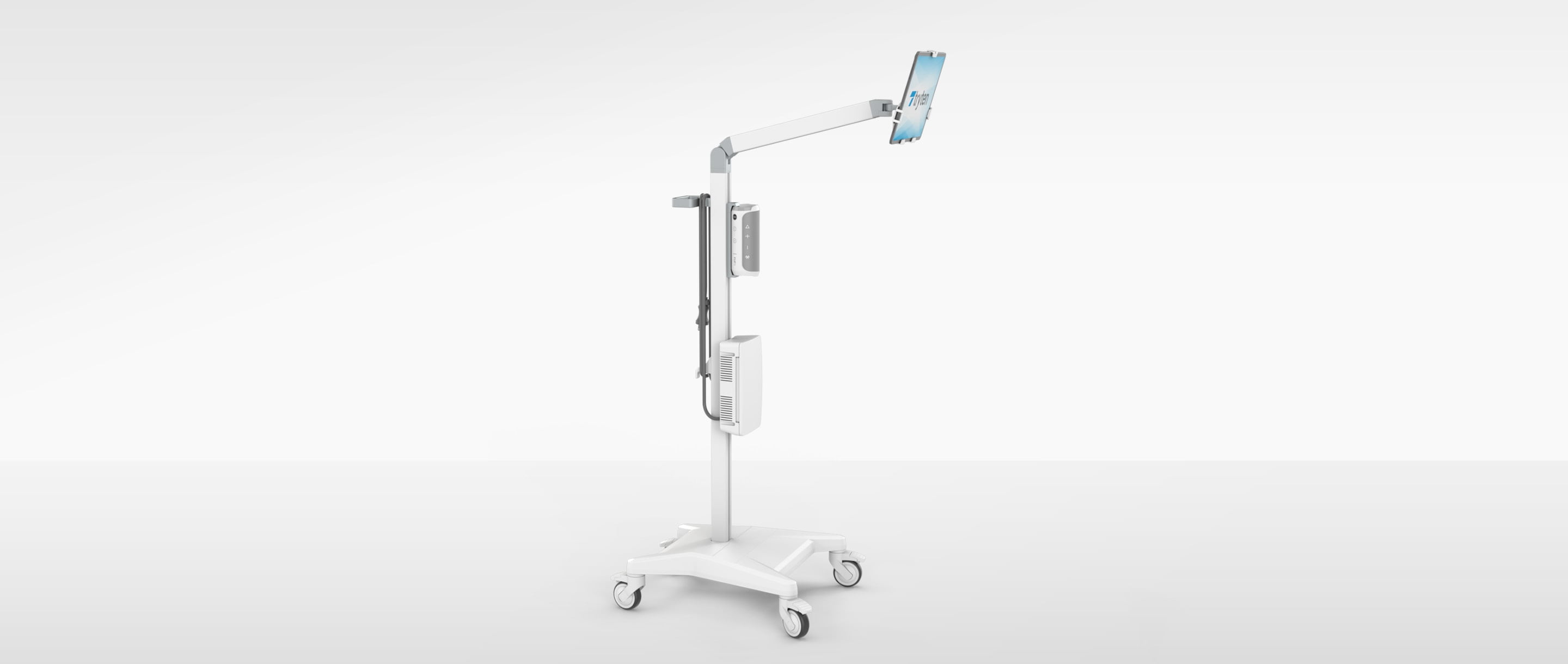 Bedside EHR Cart - Tablet and Speaker