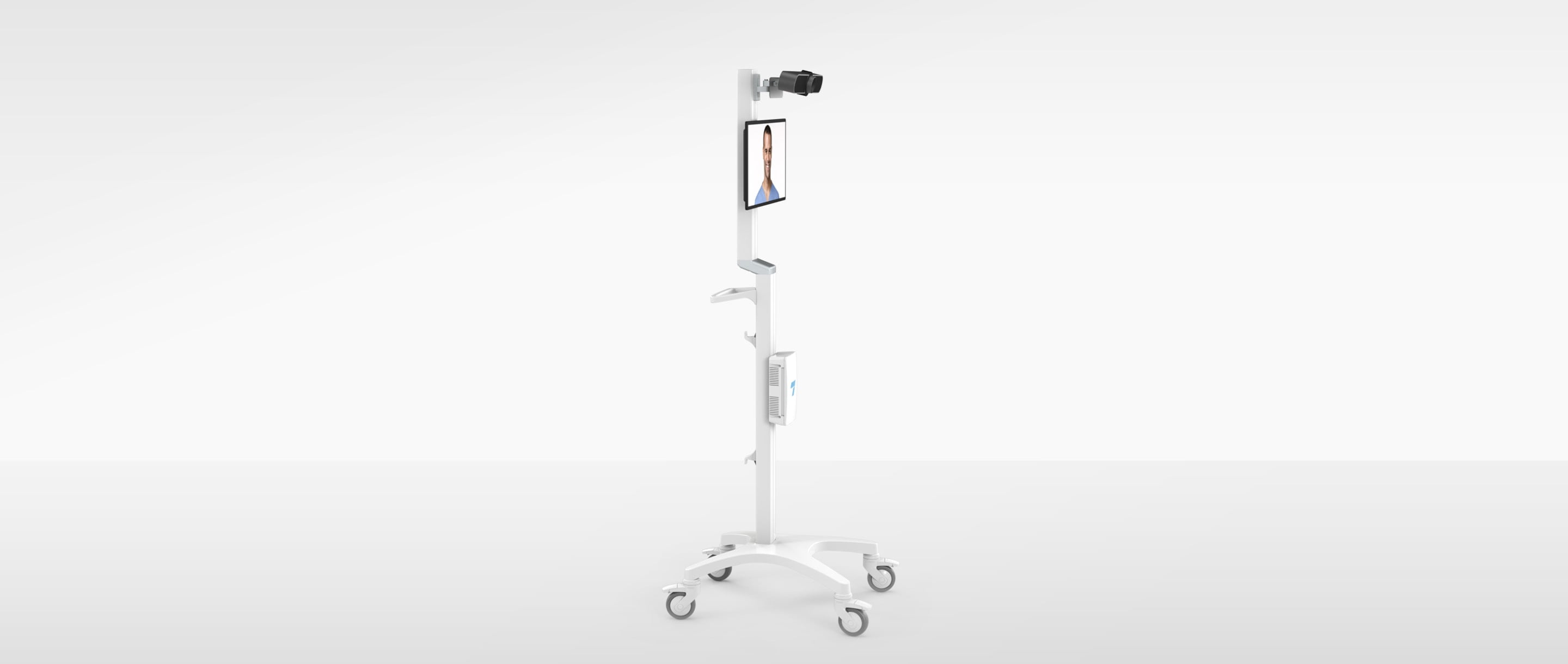 Patient Observation Cart - AV Display and Workstation