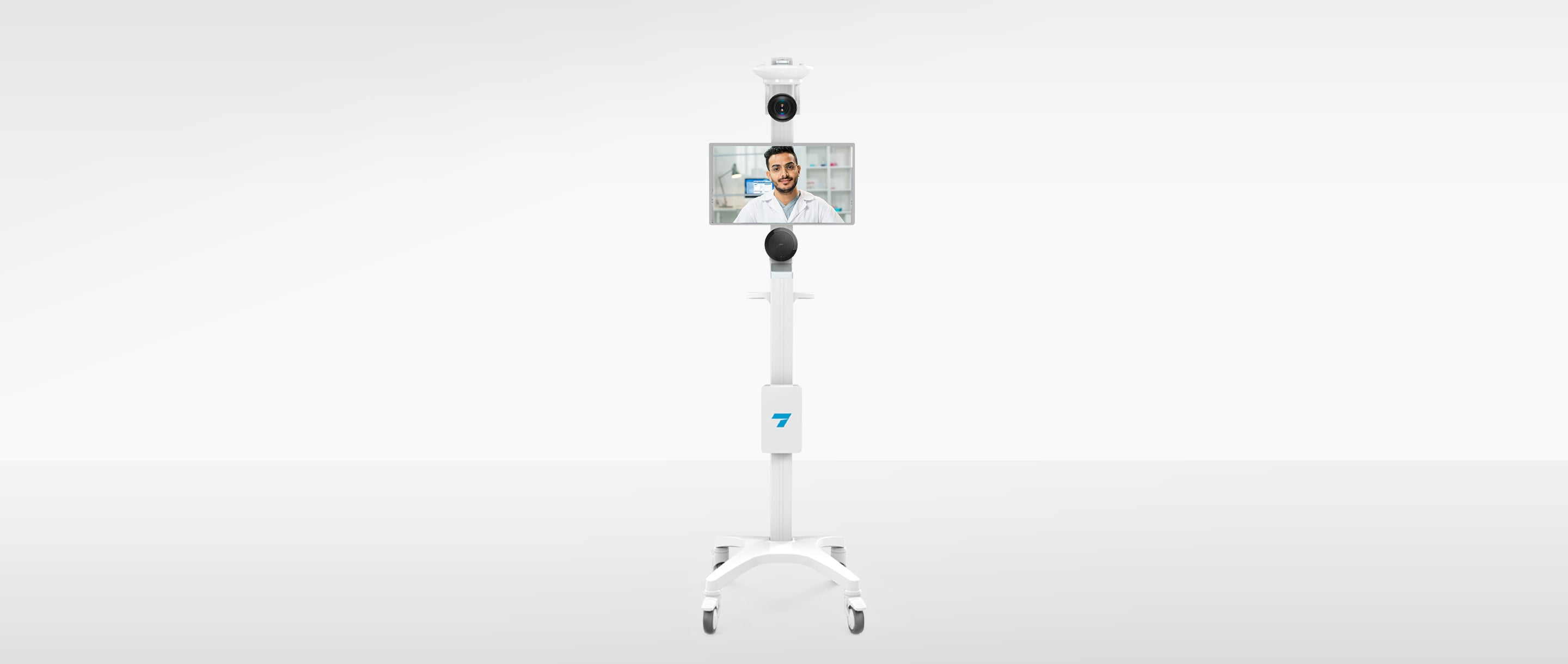 Telestroke Cart - AV Display and Workstation