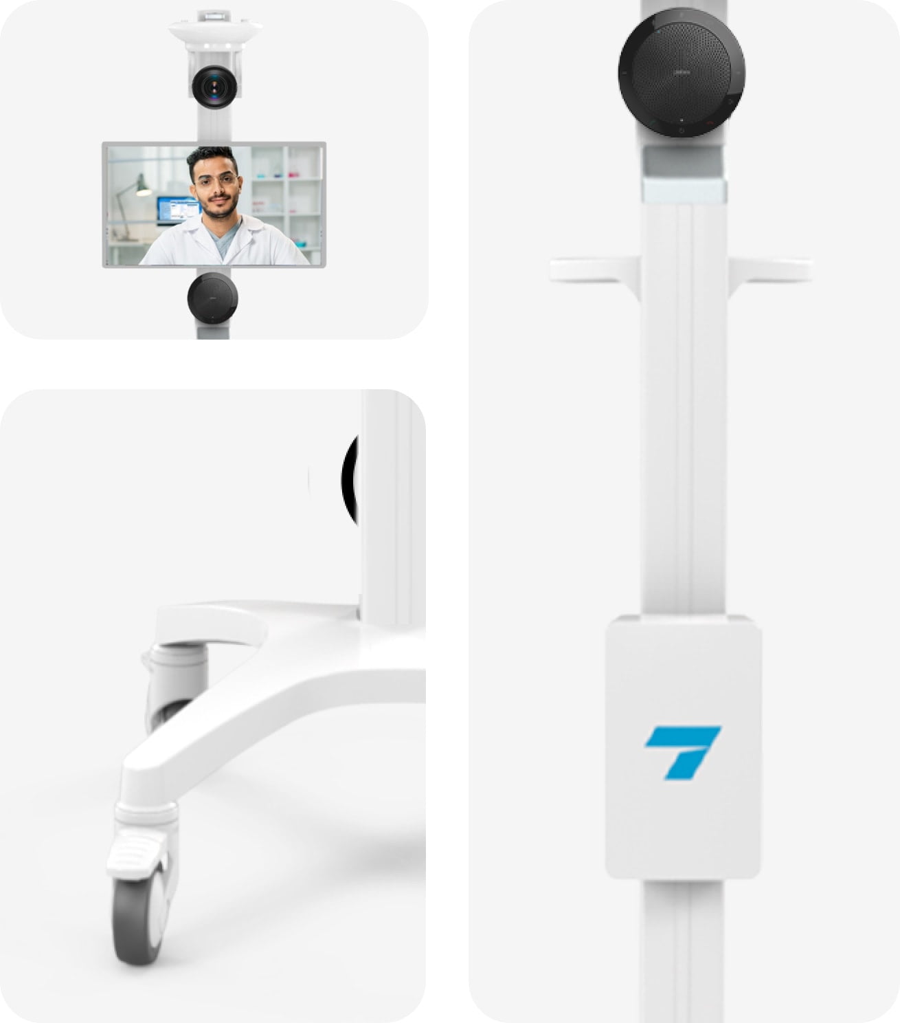 Mobile Telestroke Cart - Detail