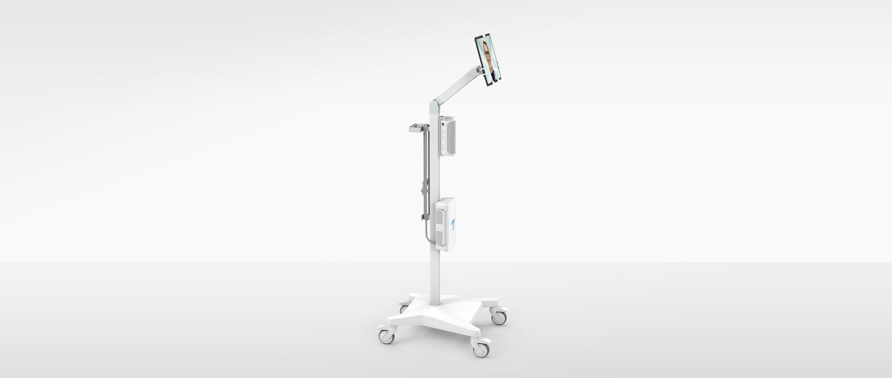 Virtual Nursing Cart - Tablet and Speaker