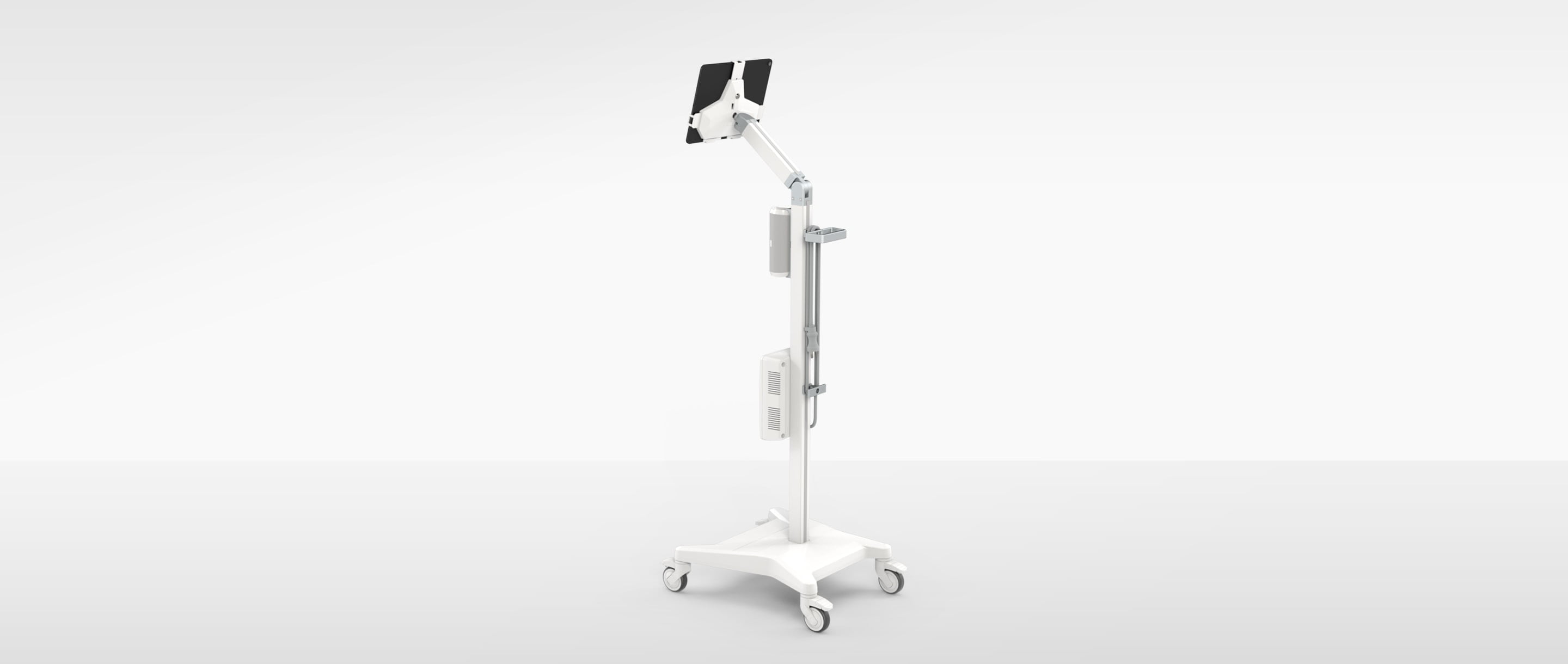 Virtual Nursing Cart - Tablet and Speaker