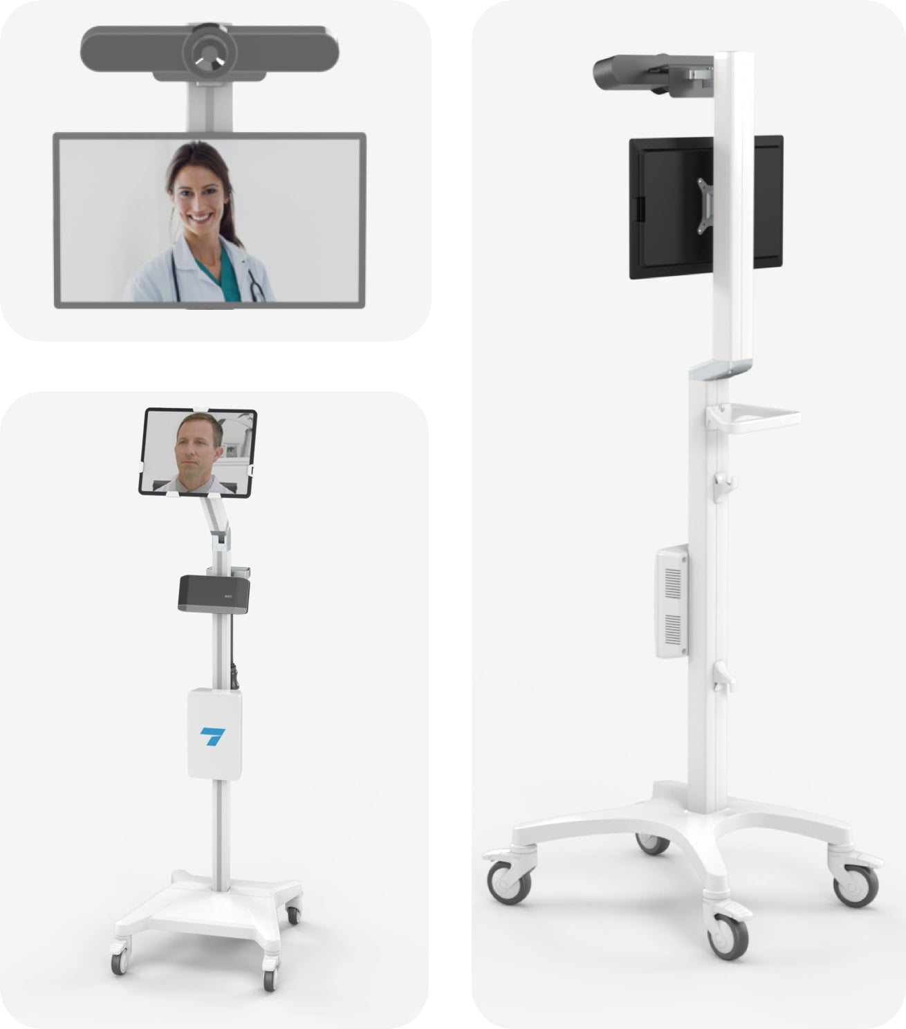 Mobile Virtual Rounding Cart - Detail