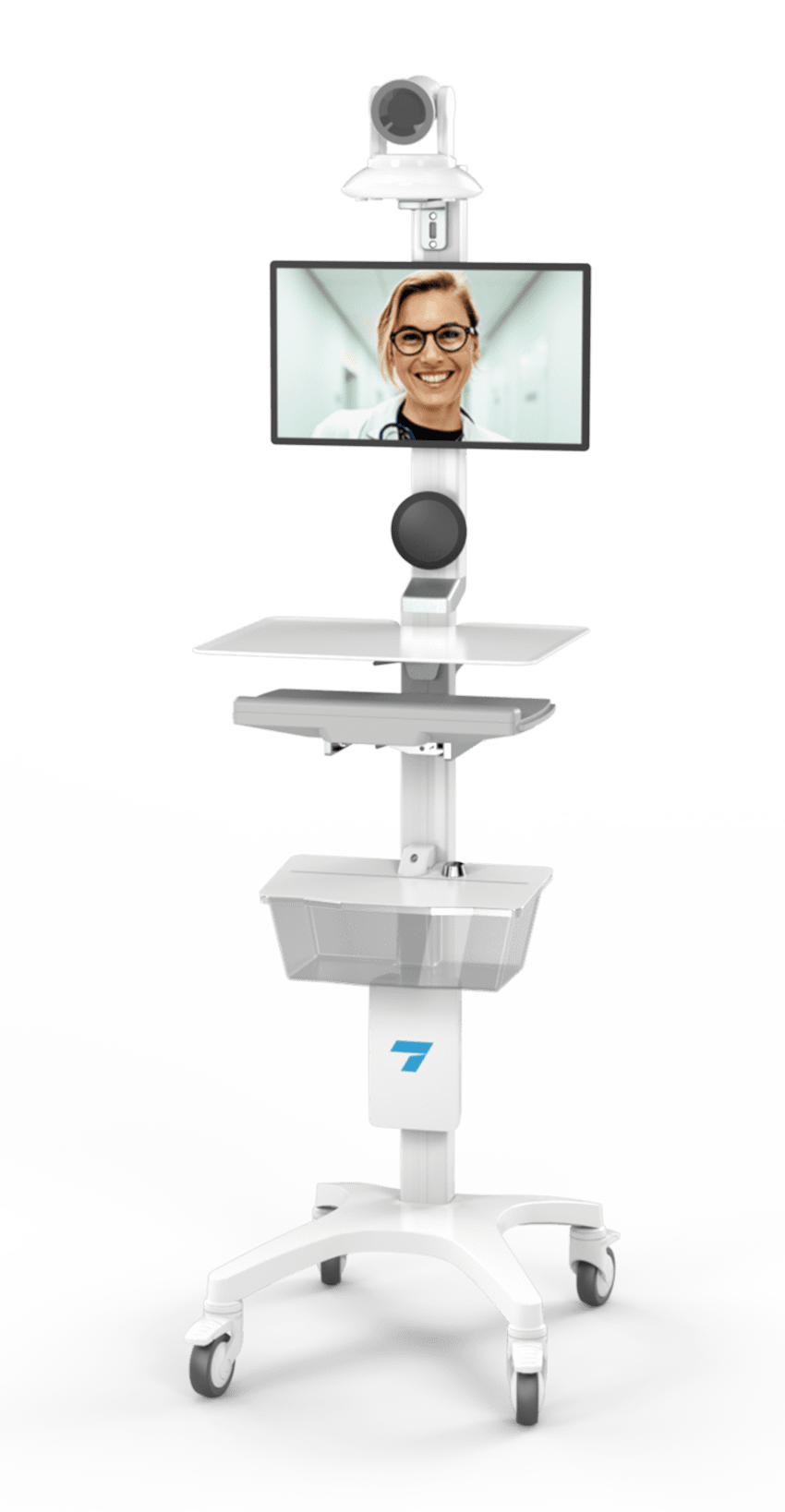 Tryten Mobile Cart - AV Display and Workstation