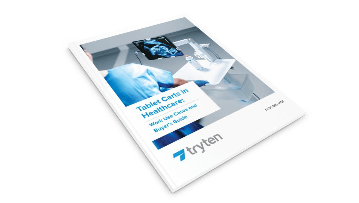 <strong>Tablet Carts in Healthcare: Work Use Cases and Buyer’s Guide</strong> Thumbnail